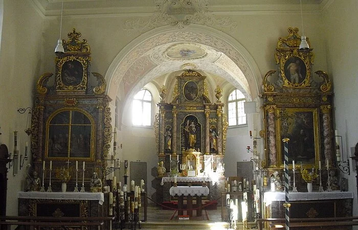 Ansicht des Altarraums